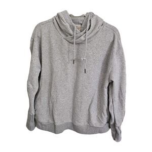 Free People Movement Sweater Small‎ Gray Double Overtime Hoodie Athleisure Cozy